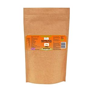 Chia4uk 365 Organically Sourced Turmeric New Larger Volume 850mg Capsules (1 Year Supply) with Added Black Pepper Vegetarian and Vegan, Made in The UK