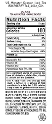Monster Energy Dragon Iced Raspberry Tea, 23 Fl Oz