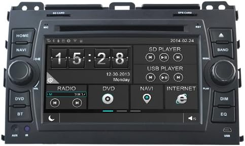 Hkhonda for Toyota Prado Car DVD Player GPS Navigation 3g Wifi Sd Card with Maps