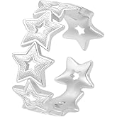 Elegant Star Wrap Open Ring For Women Cute Dainty Eternity Promise Love Lucky Star Adjustable Stacking Statement Finger Band Rings Enegagement Wedding Jewelry Gifts For Daughter Niece Birthday