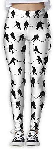 TVGRYIU Womens Pants Jogger Fitness Bodybuilding Compression Tights Long Trousers Ice Hockey