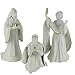 King of Kings Wisemen Gold Trimmed Porcelain Figurines