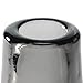 CASAMOTION Home Decor Accent Vase Hand Blown Art Solid Color Glass Bud Vase, Smoke
