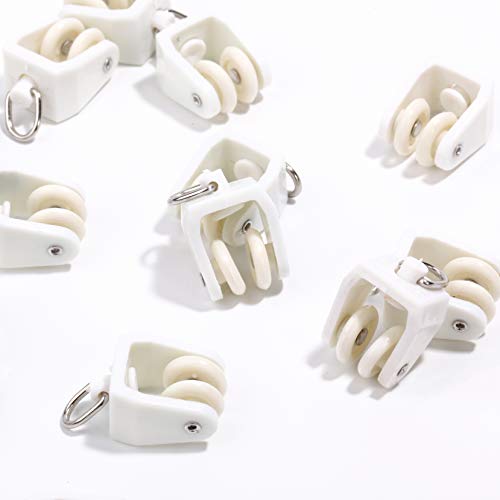 Z-Color Bendable Straight Curved Curtain Track Alloy Plastic Windows and Balcony Curtain Track Soft Curved Track Curved Track Rail Slide Rail Accessories (Carriers/Pulleys) - Thumbnail 2
