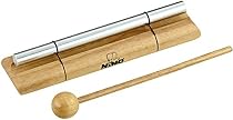 Nino Percussion NINO579L Large Handheld Energy Chime, Natural
