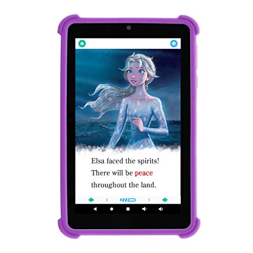 Venturer Small Wonder 7" Android Kids Tablet with Disney Books, Bumper