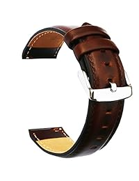 OTOPO   Correa de piel para reloj inteligente (0.787 in, 0.866 in)