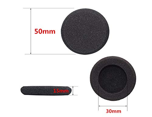 Rhinenet PMX100 PMX 60 II PX200 Cuscinetti auricolari in spugna per Philips  Sony Plantronics Sennheiser PX100 PMX200 Accessori per cuffie  urban-earth.co.uk
