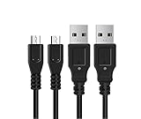 Kindle Fire Charger Cord, 2-Pack 6-Feet Ancable Micro-USB Charger Cable for Amazon Fire Tablets and Kindle eReaders,Micro-USB Charged Tablets and Phones