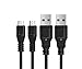 Kindle Fire Charger Cord, 2-Pack 6-Feet Ancable Micro-USB Charger Cable for Amazon Fire Tablets and Kindle eReaders,Micro-USB Charged Tablets and Phones