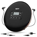 HOTT CD611 CD Player Portable Anti-Shock Personal