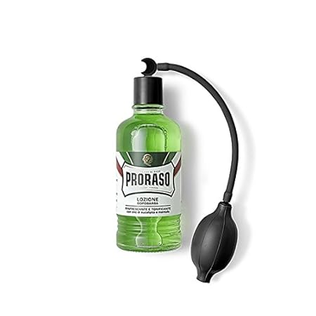 Proraso professioneller Dispenser Spray After Shave Schwarz