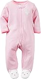 Carter's Baby Girls' Interlock Footie (Baby)
