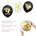 Baby Shower Balloons Oh Baby Black,White, Confetti Balloons Pack of 20, 12 inch, for Boy and Girl Baby Shower Birthday Party Supplies