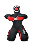 Celebrita MMA Grappling Dummy - Judo Punching Bag, Select Filled or Unfilled - Sitting Position Hands Front