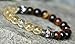 Success, Abundance Citrine, Tiger's Eye Gemstone Mala Bracelet, Money Bracelet,Citrine Pyrite Bracelet, Gemstone Yoga Bracelet