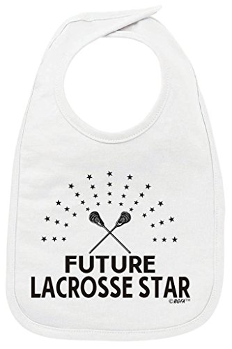Baby Registry Gifts Future Lacrosse Star Pink Bodysuit White Bib Bundle 24 Months - Thumbnail 2