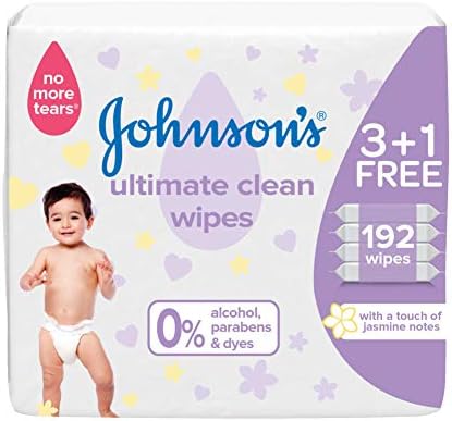 amazon johnsons baby wipes