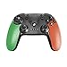 Powtree Bluetooth Remote Wireless Pro Controller for Nintendo Switch Gyro Axis Motion Controls Vibration Sense Gamepad Compatible with Playstation 3 Windows PC Android Game Controllers (Green&Orange)thumb 1