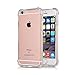 SZJJX iPhone 6/6s Clear Case Slim Soft Flexible TPU Bumper Hard Case for Apple iPhone 6/6s Shock Absorbing Scratch Resistant Frame Cover Protector with Protective Caps 4.7 inch