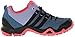 adidas Outdoor Women's Ax2 Hiking Shoe, Prism Blue/Black/Super Blush, 9 M US