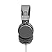 Urbanears Plattan - Collapsible Classic Headphones with Handmade Drivers, Remote and Sharing ZoundPlug - Grey