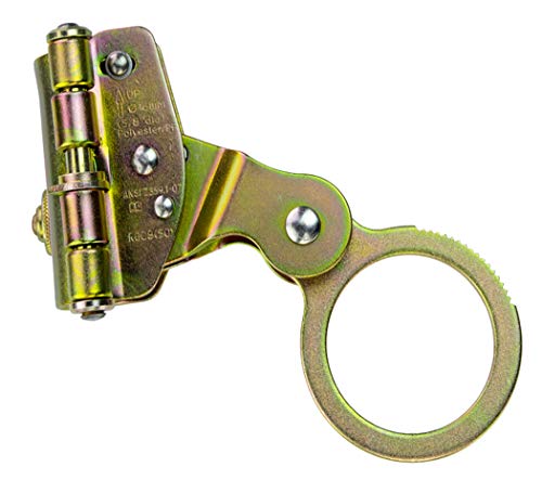 Frontline RGSS58 Self-tracking Rope Grab for 5/8" Lifeline Rope |OSHA & ANSI Compliant Rope Grab | Durable, Rugged & Compact | Fall Protection Safety Rope Grab - Thumbnail 5