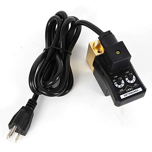 Auto Drain Valve 110V Electronic Drain Valve 1/2"Automatic Electronic Timed Air Compressed Drain Valve 2-way Direct-acting Air Tank Water Moisture Drain Valve Car Air Gas Systerm Tools - Thumbnail 7