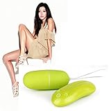 Compia Best Fun Unique Stimulation Waterproof Wireless Remote Control Shacking Shock Massager Egg Vibrator Adult Sex Toys For Woman Gifts (Green)