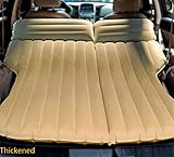 LUOOV Multifunctional Car SUV Air Mattress Camping Bed,Outdoor SUV Dedicated Mobile Cushion Extended Travel Mattress Air Bed Inflatable SUV Back Seat,Fit 95% SUV Pump