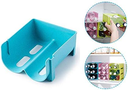 Wine Bottle Rack For Refrigerator Stackable Drink Beverage Bottle