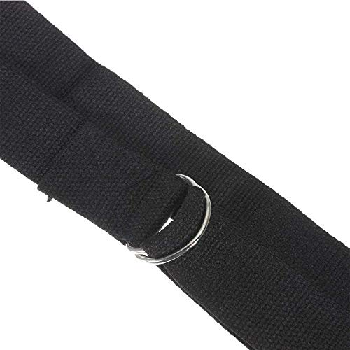 Fliyeong-Stretching-Strap-Exercise-Cotton-Yoga-Belt-Adjustable-D-Ring-Buckle-Belt-Fitness-Prop-For-Beginners-Stretching-Holding-Poses-Black