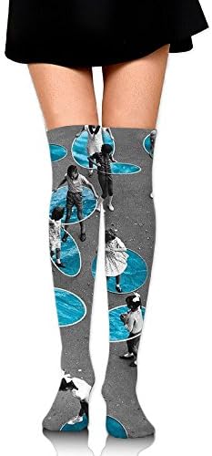 Long Tube Dress Socks Thigh High Over Knee Kid Play Hola Hoop Legging Slim Look