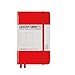LEUCHTTURM1917 - Notebook Hardcover Pocket A6-187 Numbered Pages for Writing and Journaling (Red, Dotted)
