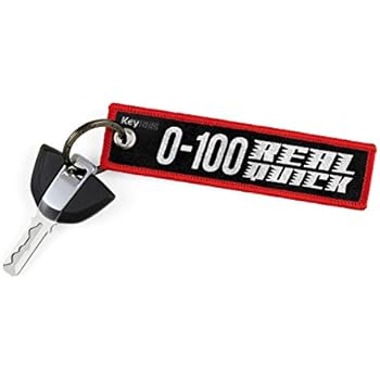KEYTAILS Keychains, Premium Quality Key Tag for Motorcycle, Car, Scooter, ATV, UTV [0-100 Real Quick]