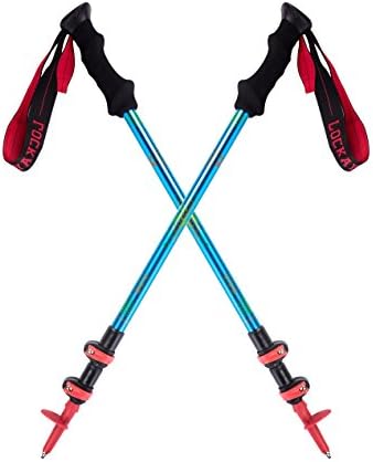 Lockay Trekking Poles, Strong &amp; Ultralight for Walking / Hiking Poles - 2 Pack