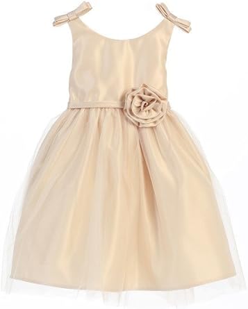 satin gown for kids