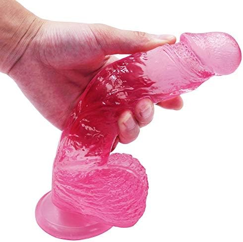 TKKRE 8.26 Inch Huge Size Female Beginner Simulate Didlsos Relax Body Toys Pink