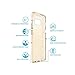 Speck Products Presido Clear + Glitter Cell Phone Case for Samsung Galaxy S8 - Clear With Gold Glitter/Clear