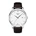 Tissot mens Tissot Tradition stainless-steel Dress Watch Brown T0636101603700