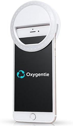 Oxygentle 36 Highlight LED Flash Camera Photography Selfie Ring Light for iPhone 6/6 Plus/6S/7/7 Plus/iPad/Samsung/Blackberry/Motorola and Fits with Most Smart Phones Well