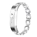 Fitbit Alta Bands, TreasureMax Stainless Steel Housing Case with Mesh Adjustable Milanese Wrist Band for Fitbit Alta/ Fitbit Alta Band/ Fitbit Alta Accessories/ Fitbit Alta Metal Band (No Tracker)