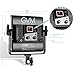 GVM 560 LED Video Light, Dimmable Bi-Color, Photography Lighting Kit with APP Intelligent Control System, Professional for YouTube, Studio, Outdoor, Video Lighting with Screen, 2300K-6800K, CRI 97+