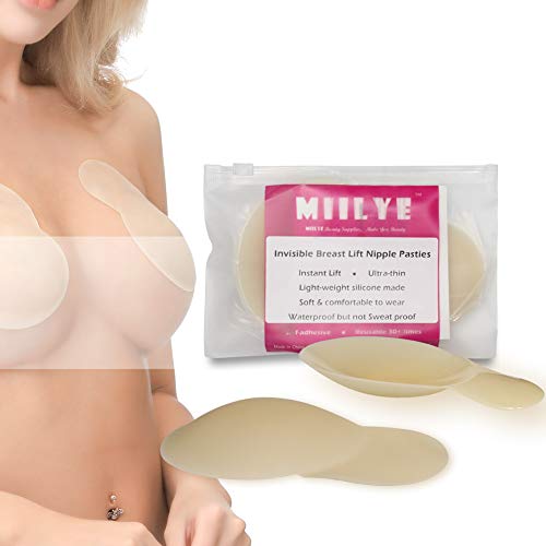 MIILYE Invisible Breast Lifting Nipple Coverups Adhesive Instant Lift Boobs Tape