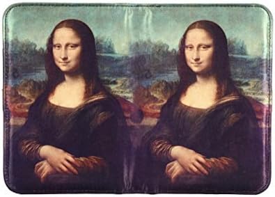 Oh My Lady* Da Vinci's Oil Painting Masterpiece (Mona Lisa) Travelling Passport Case/Cover/Holder – Available in 6 Patterns