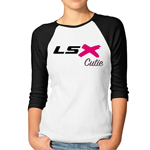 Strividialous Women LSx Cutie Comfortable 3/4 Sleeve Raglan T-Shirts