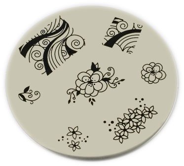 Konad Stamping Nail Art Image Plate - M51