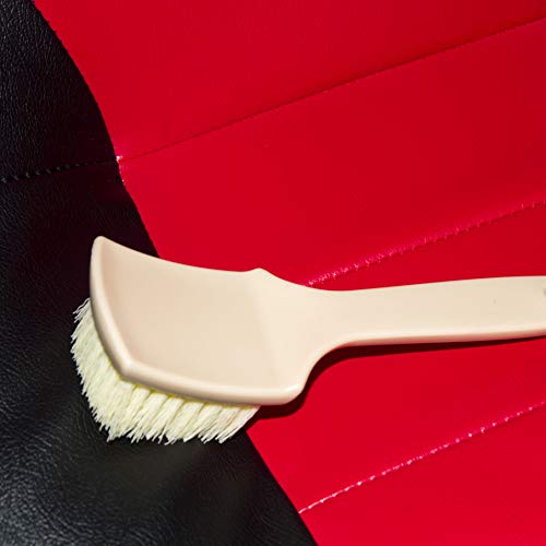 Automotive Interior Upholstery Floor mat Carpet Detailing Brush | Chemical Resistant Stiff Bristles | Ergonomic Handle | Clean Dirt Stains and Debri - Thumbnail 4