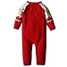 ZOEREA Baby Infant Romper Sweater Christmas Knitted Clothes Match Antlers Hat