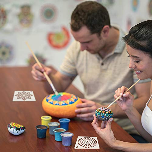 5 Mandala+Painting+Templates+Stencils+Projects